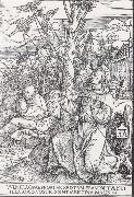 St.Francis Receiving the Stigmata Albrecht Durer